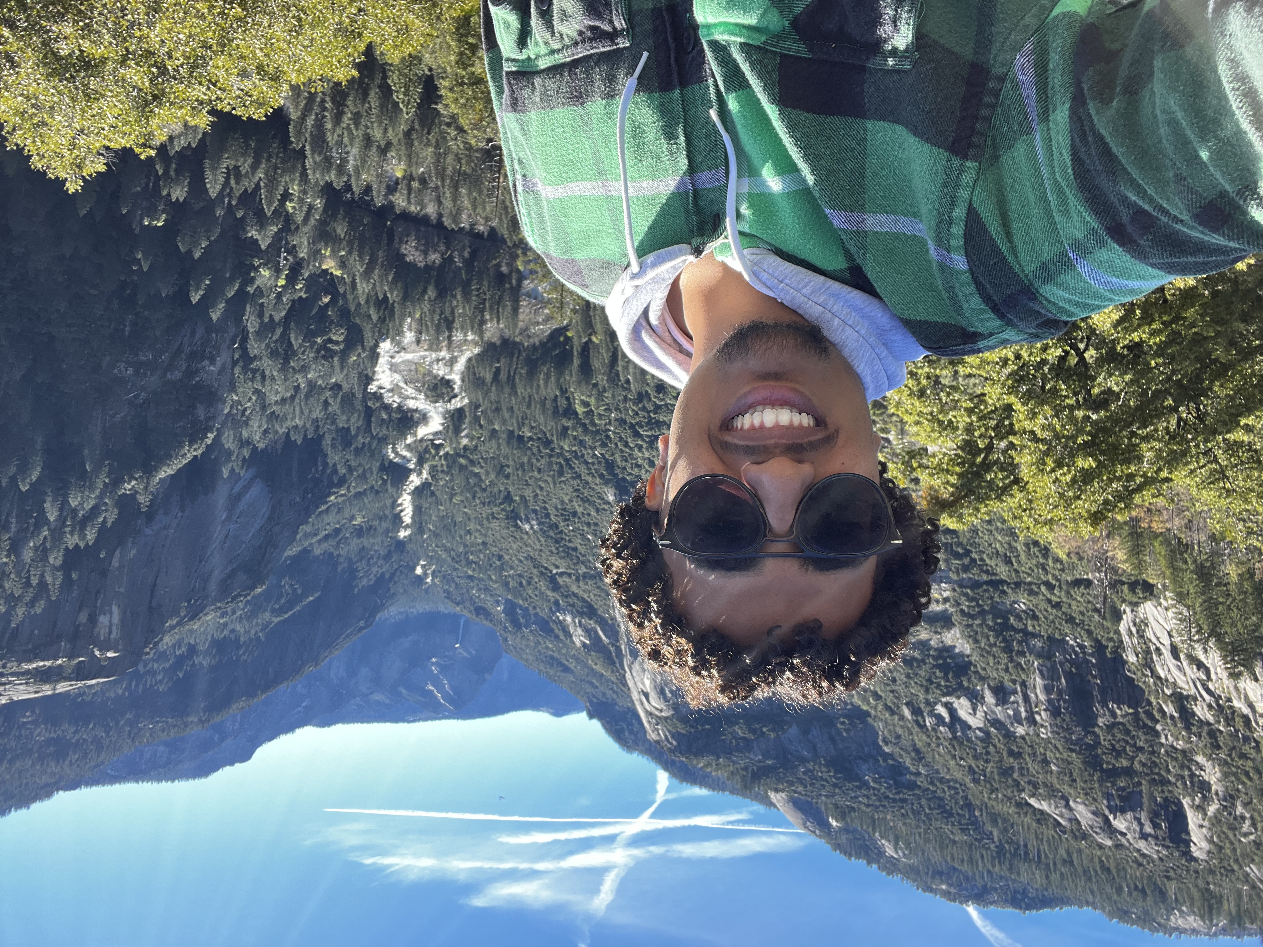 Picture of Hisham Baobaid at Yosemite